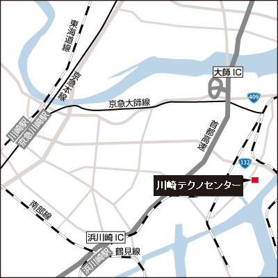 川崎テクノセンター アクセスマップ