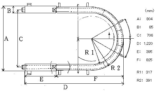 Item:Graphite electrode grasper Specification:Graphite electrode grasper