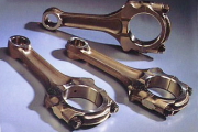 Microalloyed steel for high-strength connecting rods