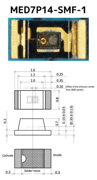 表面実装の写真