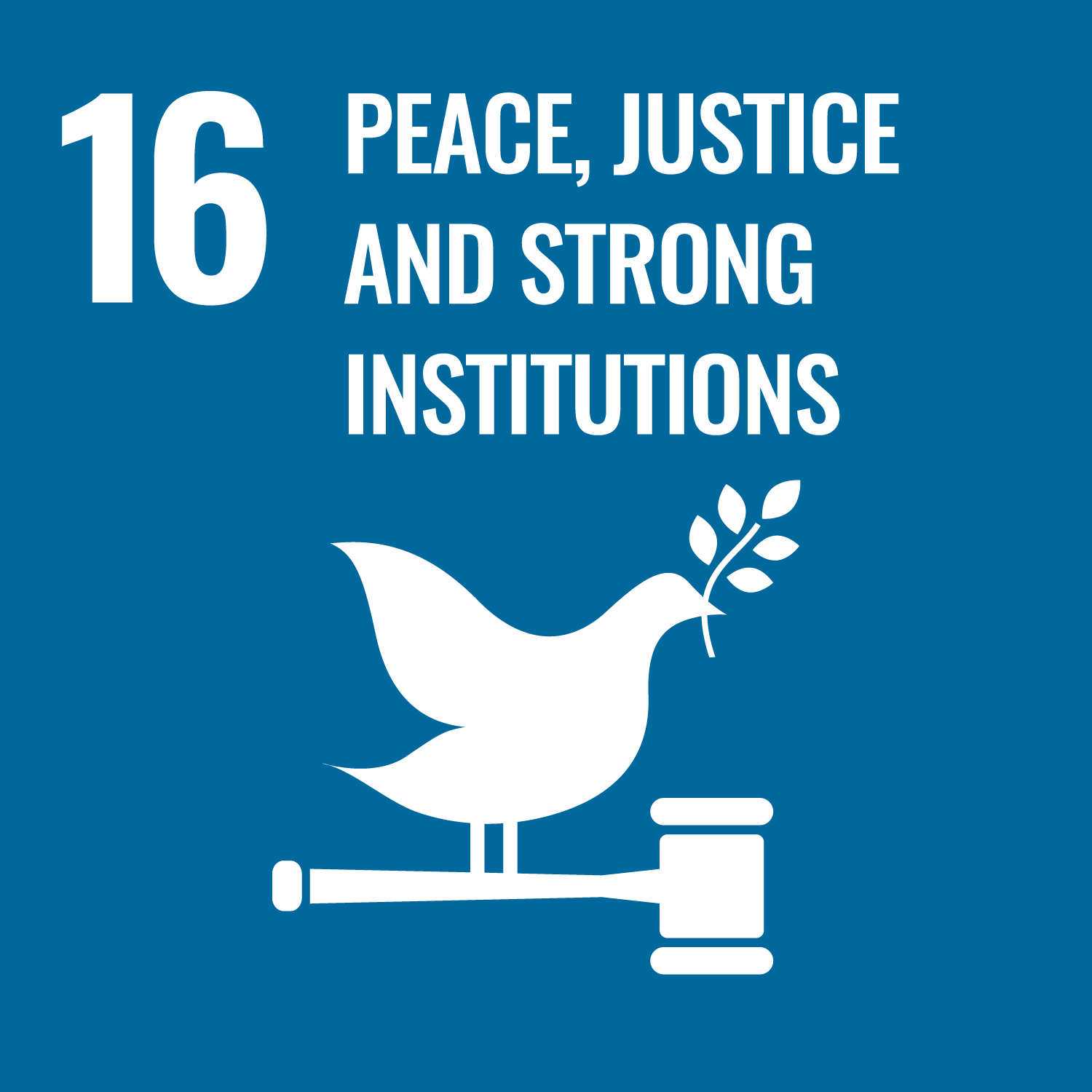 16.Promote peaceful and inclusive societies for sustainable development, provide access to justice for all and build effective, accountable and inclusive institutions at all levels