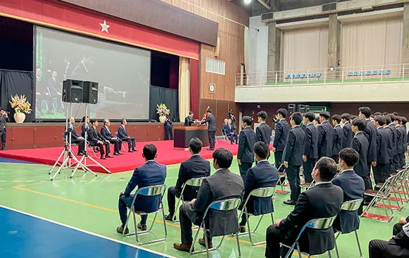 入社式・導入教育
