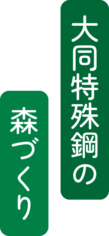 大同特殊鋼の森づくり